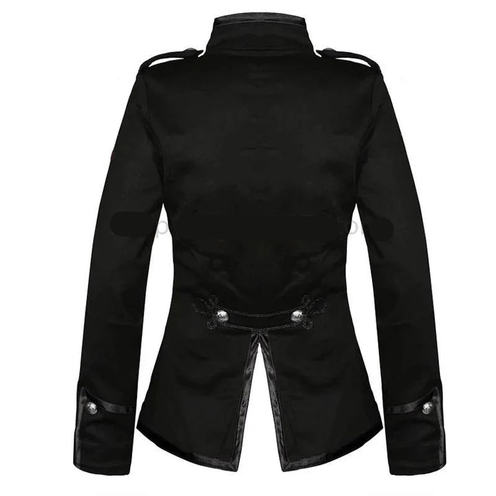 Retro Medieval Military Steampunk Blazer for Women