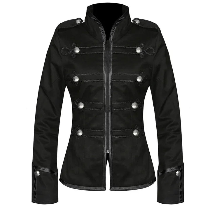 Retro Medieval Military Steampunk Blazer for Women