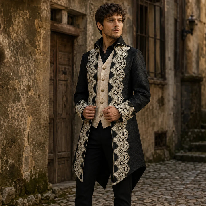 Retro Renaissance Steampunk Coat