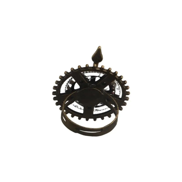 Retro Steampunk Clock Ring elegant