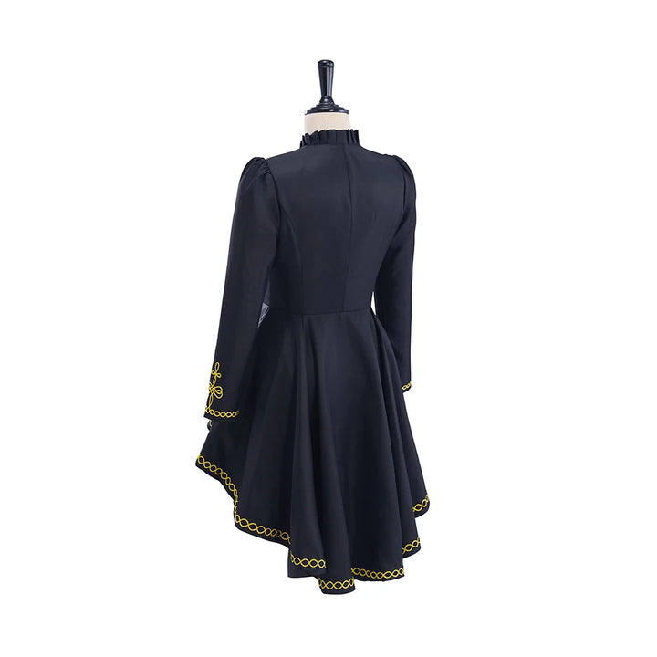 Retro Steampunk Cosplay Dress Costume Back