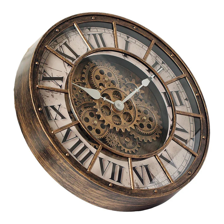 Retro Steampunk Gear Clock unique