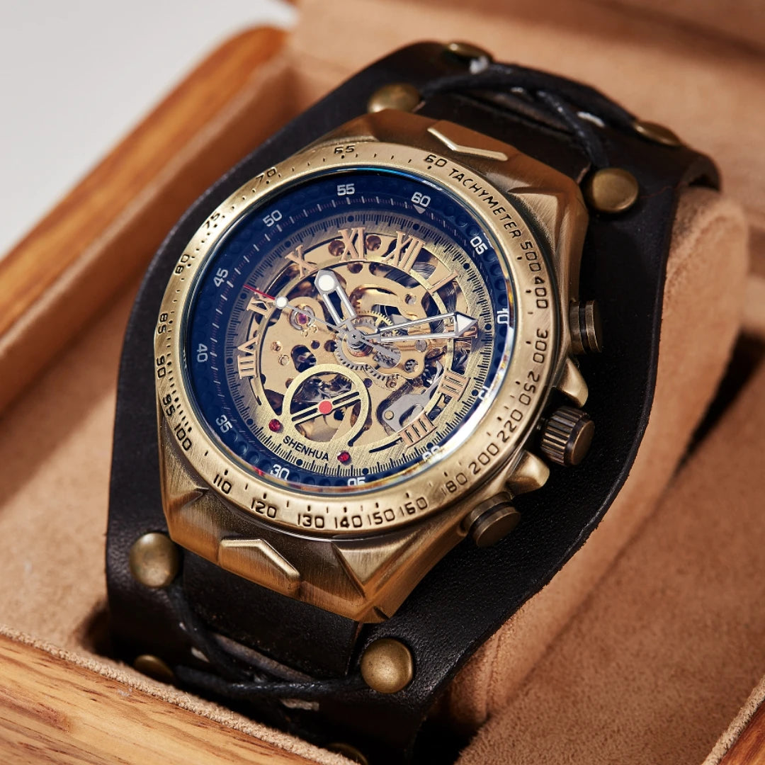  Retro Steampunk Lace-up Wristwatch perfect