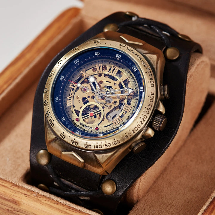  Retro Steampunk Lace-up Wristwatch perfect