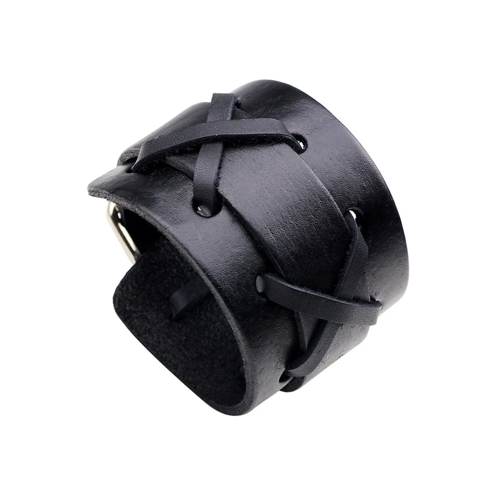 Retro Steampunk Leather Bracelet chic