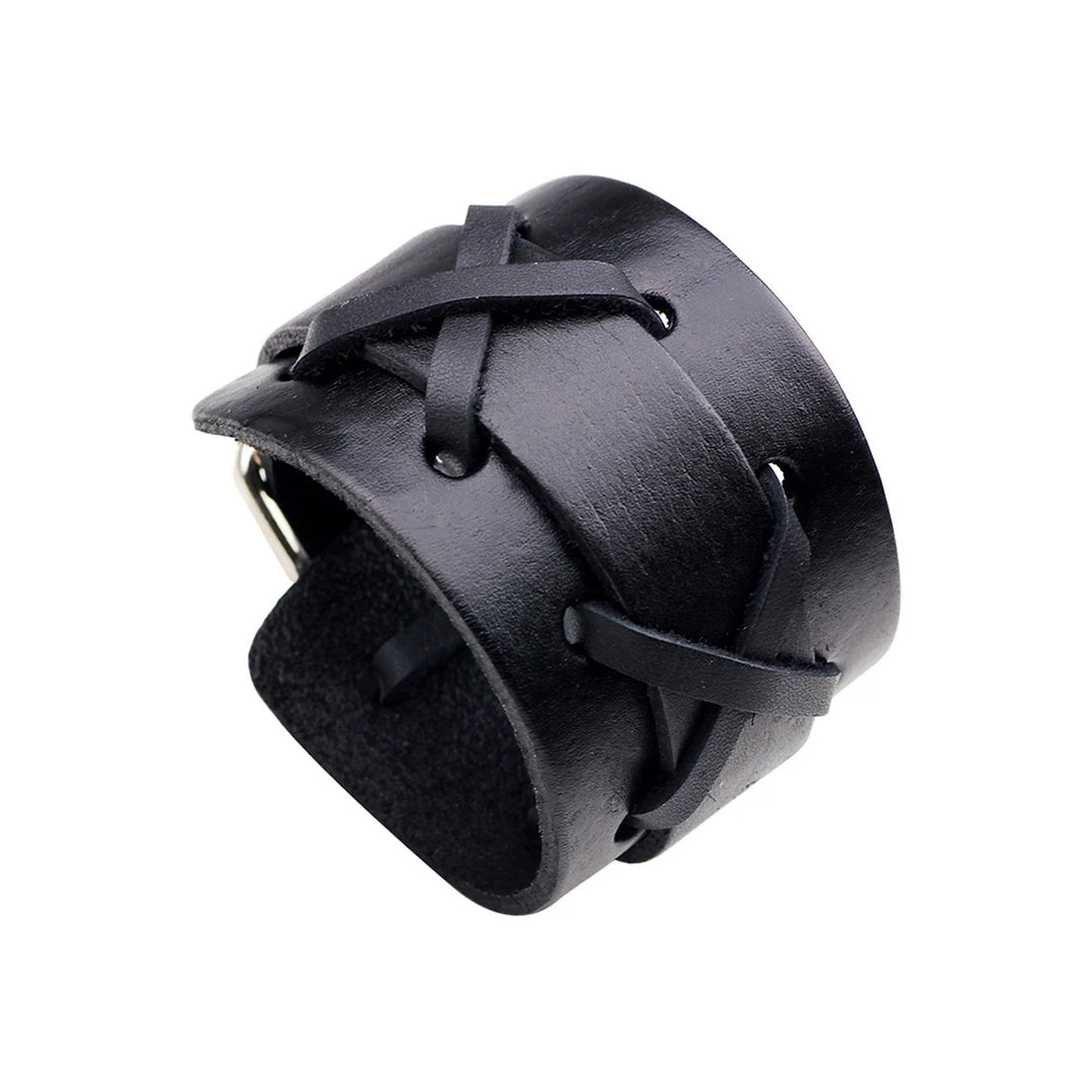 Retro Steampunk Leather Bracelet chic