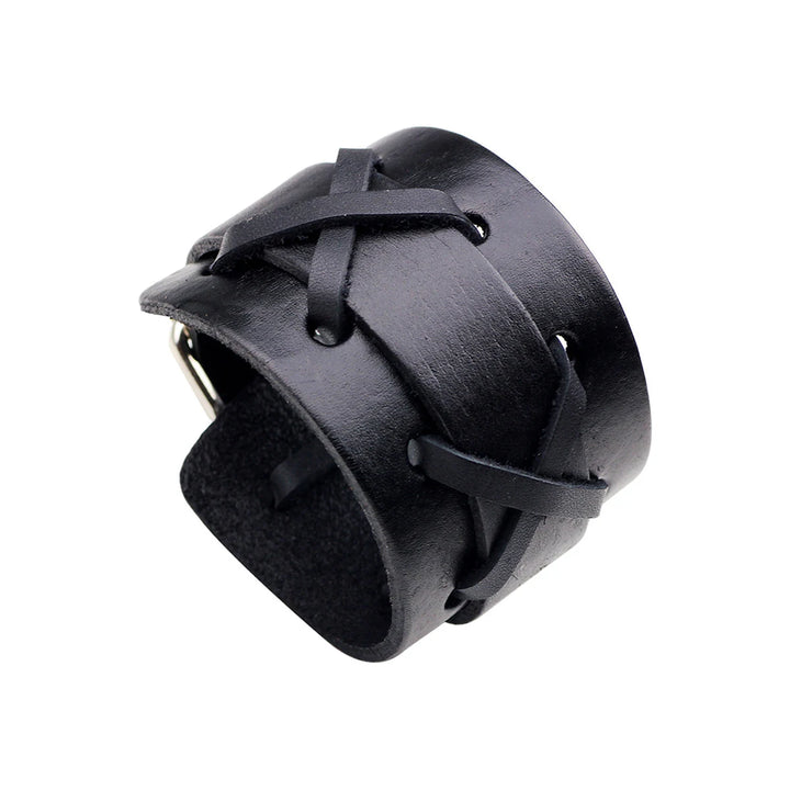 Retro Steampunk Leather Bracelet chic