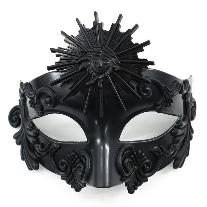 Retro Steampunk Mask Masquerade Black