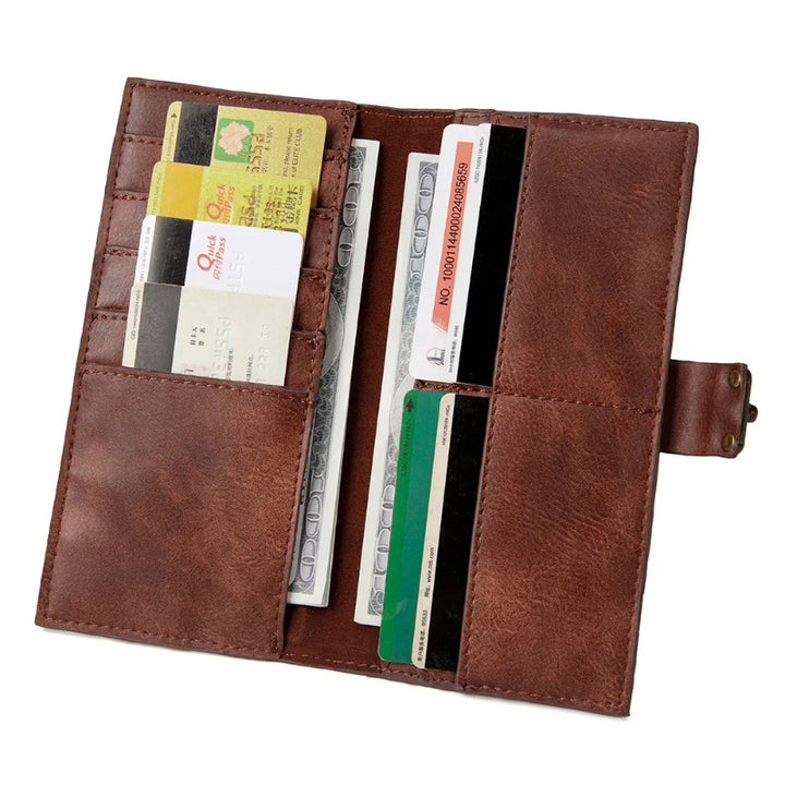 Retro Steampunk PU Wallet elegant
