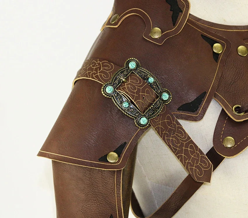 Retro Steampunk Shoulder Armor elegant