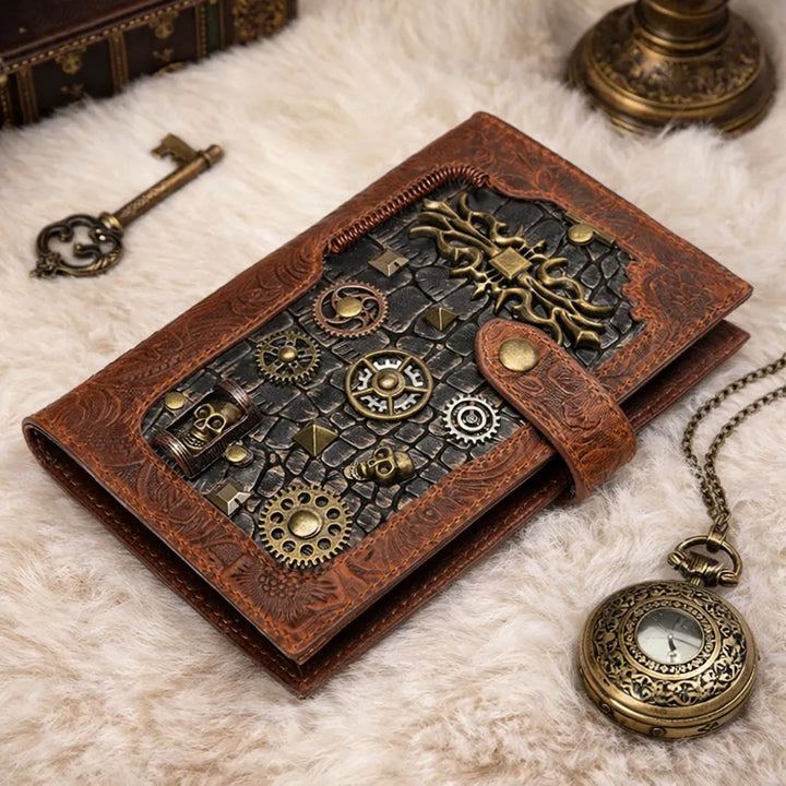 Retro Steampunk Wallet
