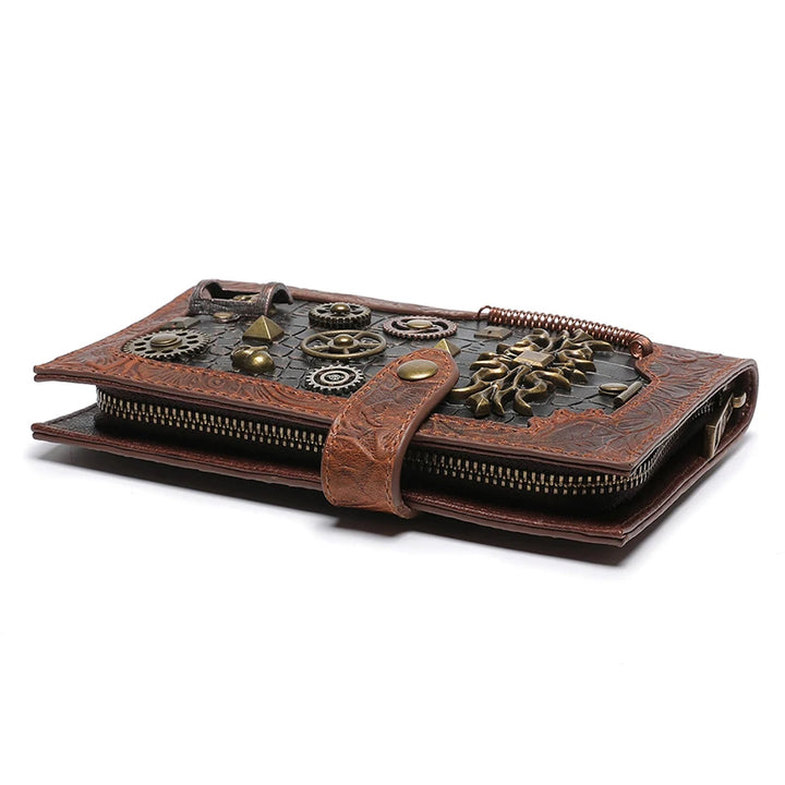 Retro Steampunk Wallet Style