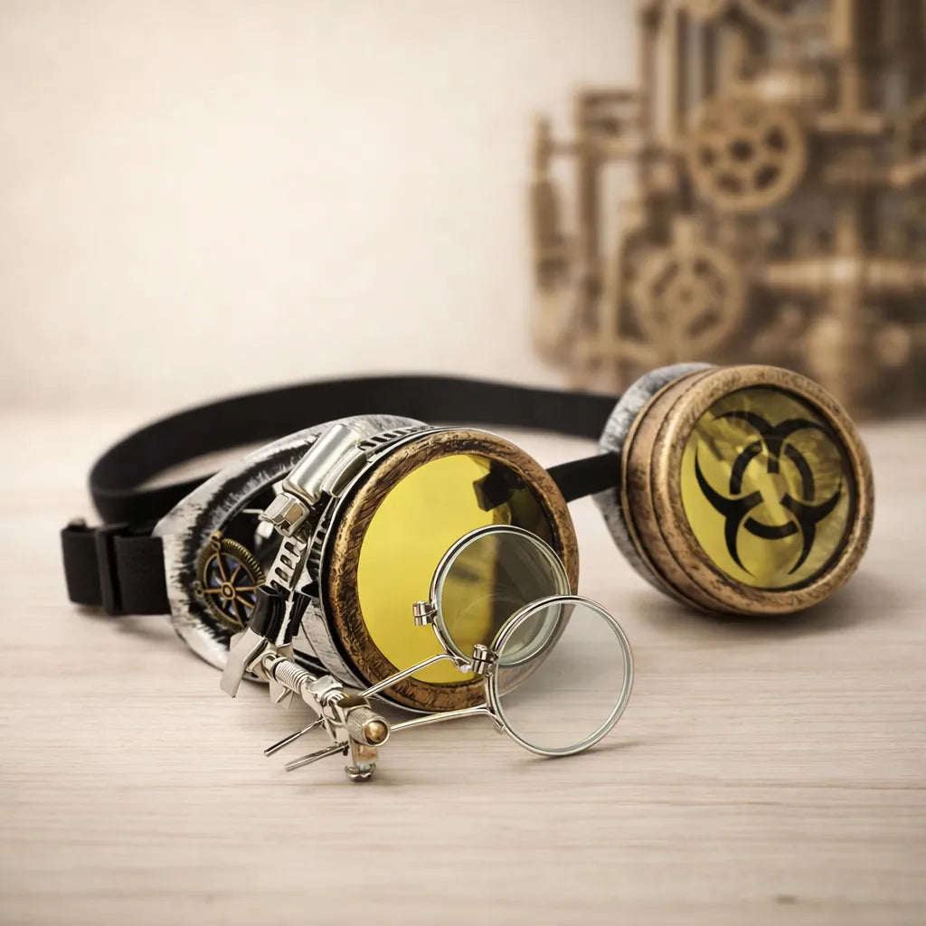 Retro Victorian Steampunk Goggles