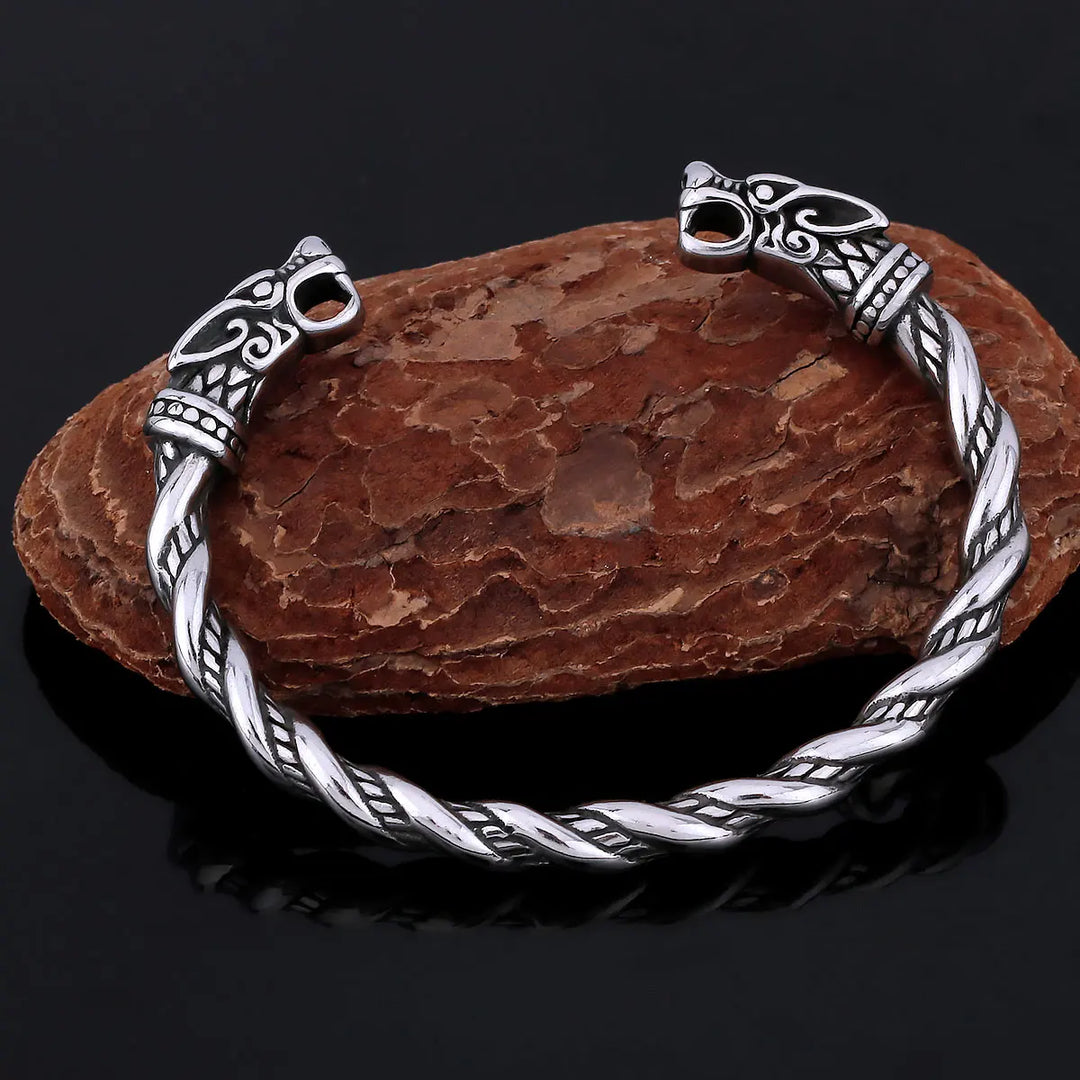 Retro Viking Steampunk Bracelet