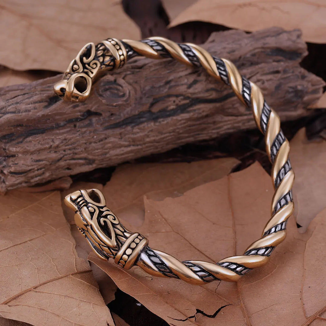 Retro Viking Steampunk Bracelet fashion