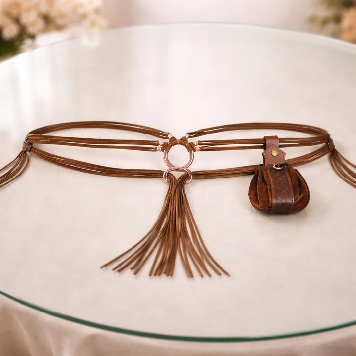Retro Vinking Steampunk Belt