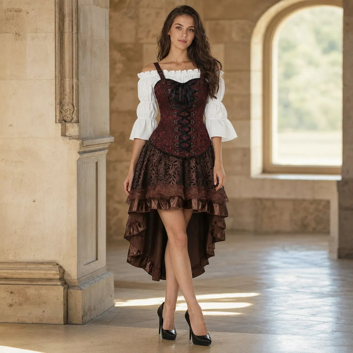 Robe Corset Steampunk Pirate