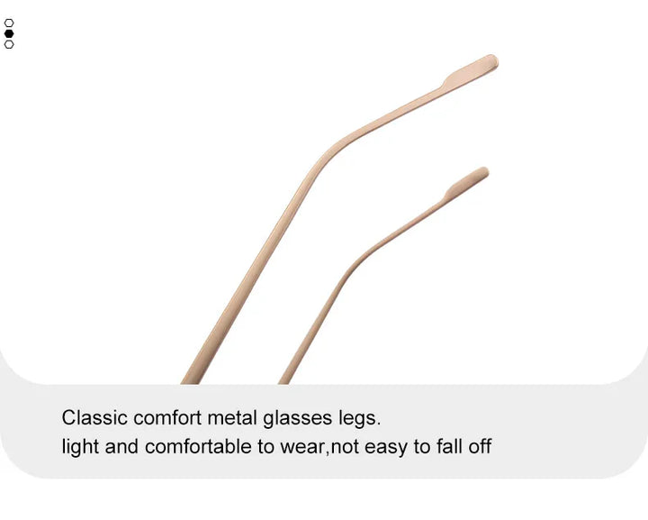 Round Steampunk Glasses with Removable Clip-on Lenses – classic round frame