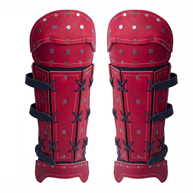 Steampunk PU Leather Leg Armor