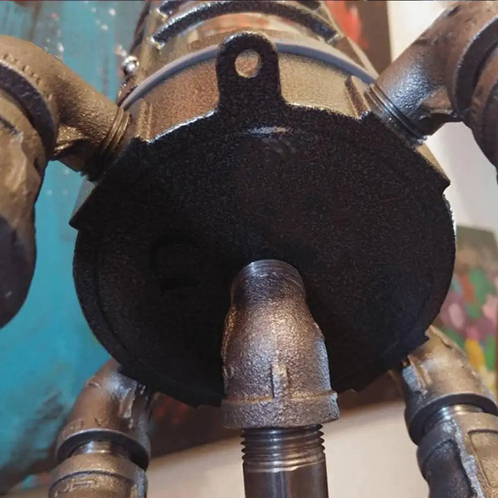 Steampunk Rocket Lamp