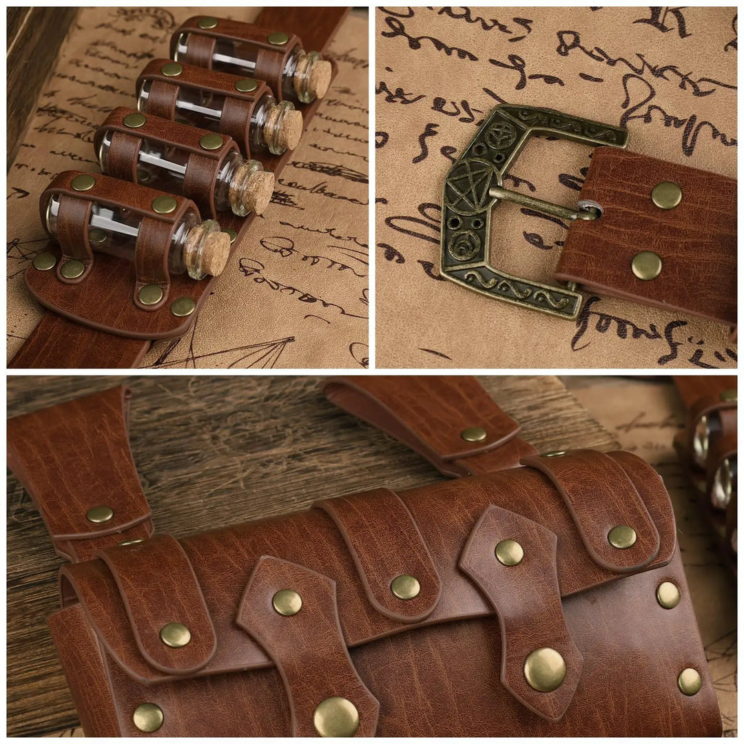 Stylish Medieval Steampunk Belt Bag