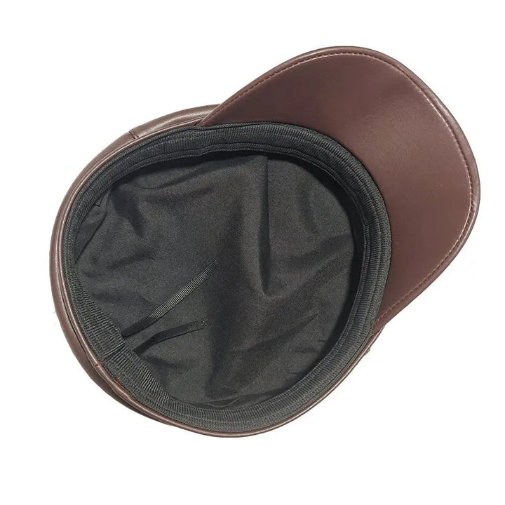 Minimalist Black Military Steampunk Hat