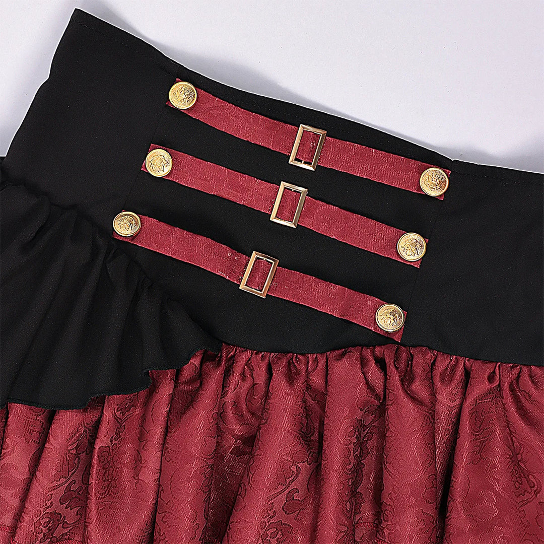 Victorian Steampunk Long Skirt