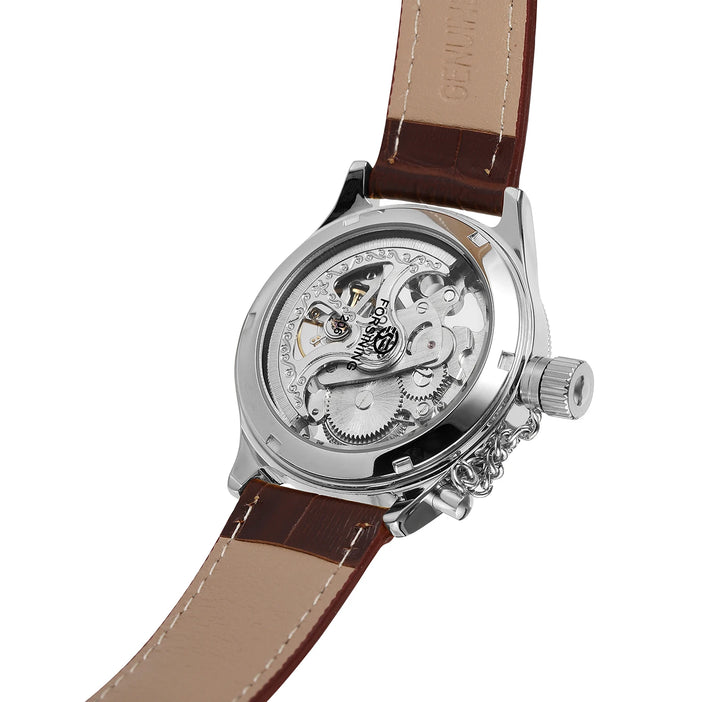 Steampunk Wristwatch With Chain