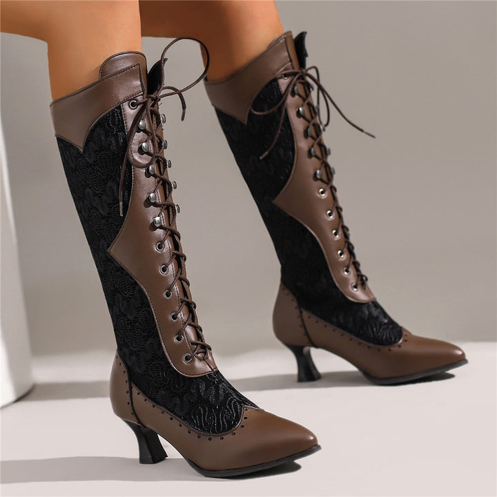 Neo Victorian Steampunk Boots
