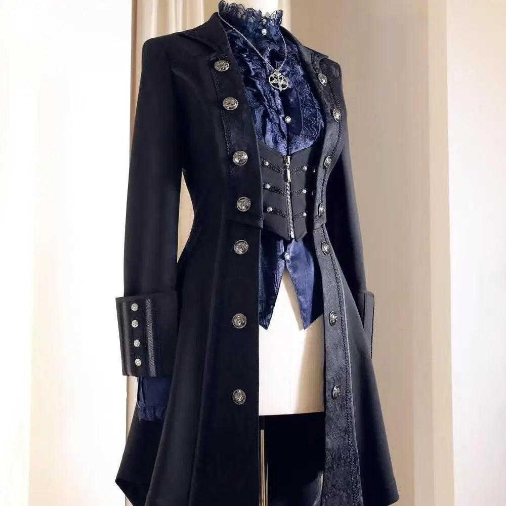 Stylish Gothic Steampunk Coat