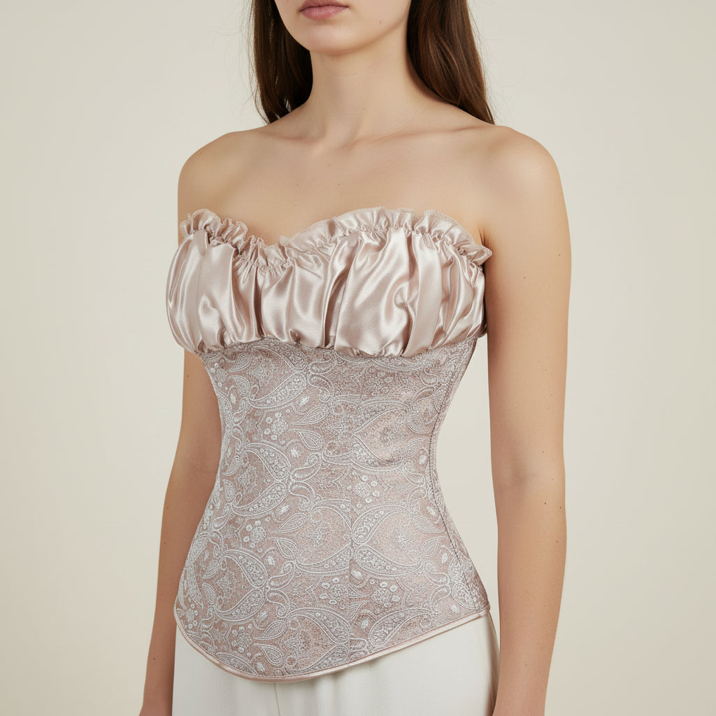 Vintage victorian corset 5XL