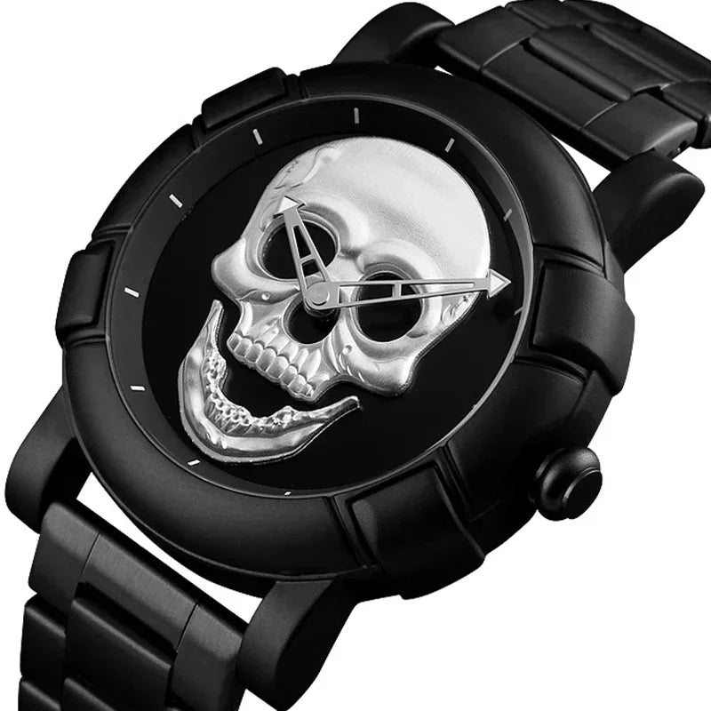 Steampunk Skull 3D Wristwatch