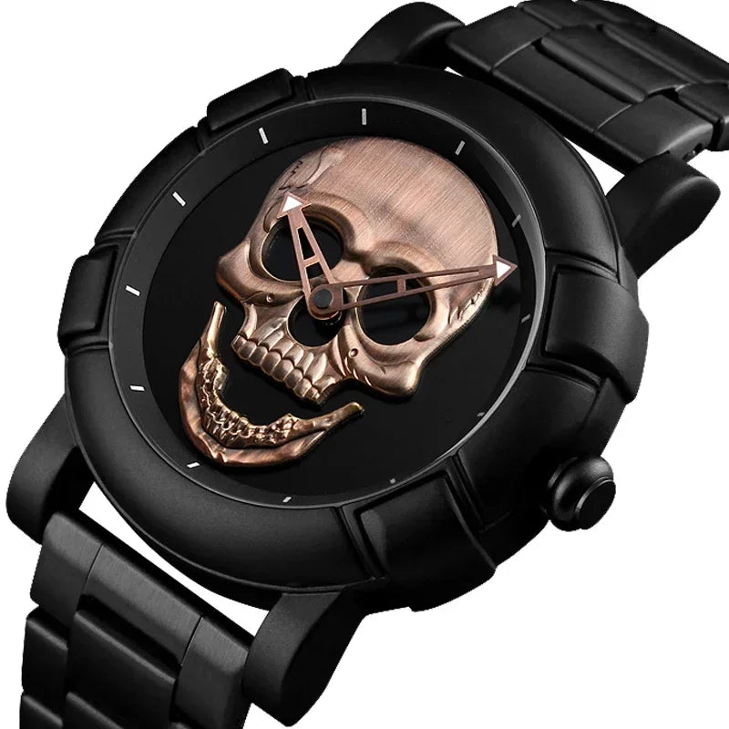 Steampunk Skull 3D Wristwatch
