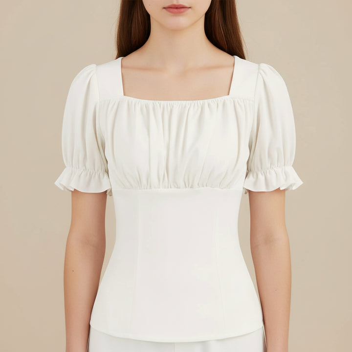White victorian blouse