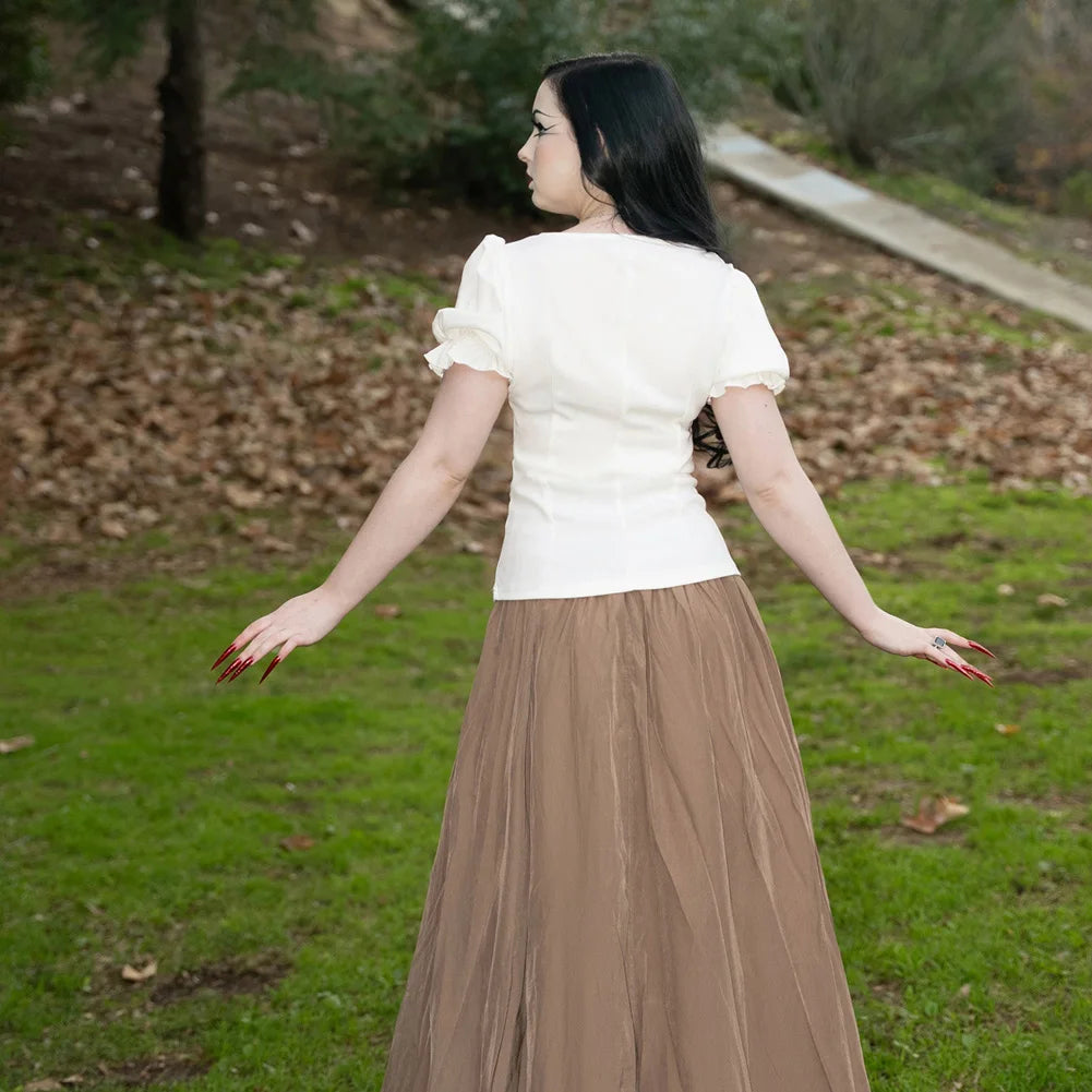 White victorian blouse