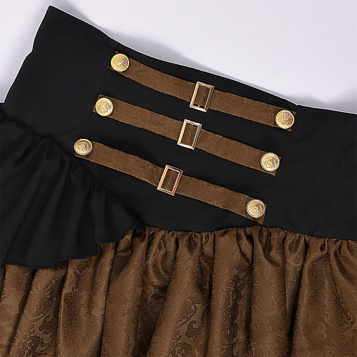 Victorian Steampunk Long Skirt