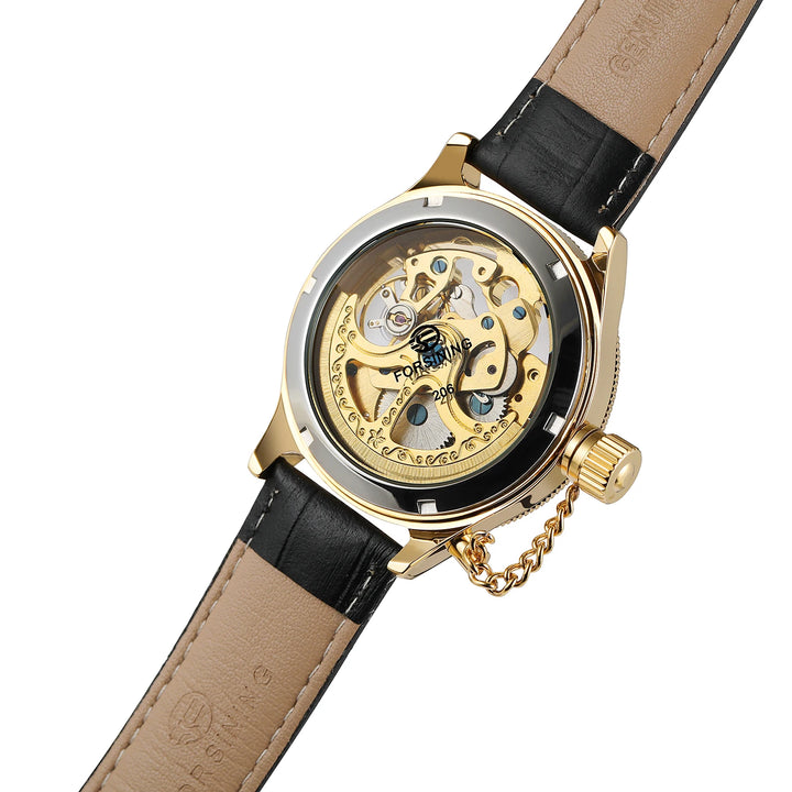 Steampunk Wristwatch With Chain