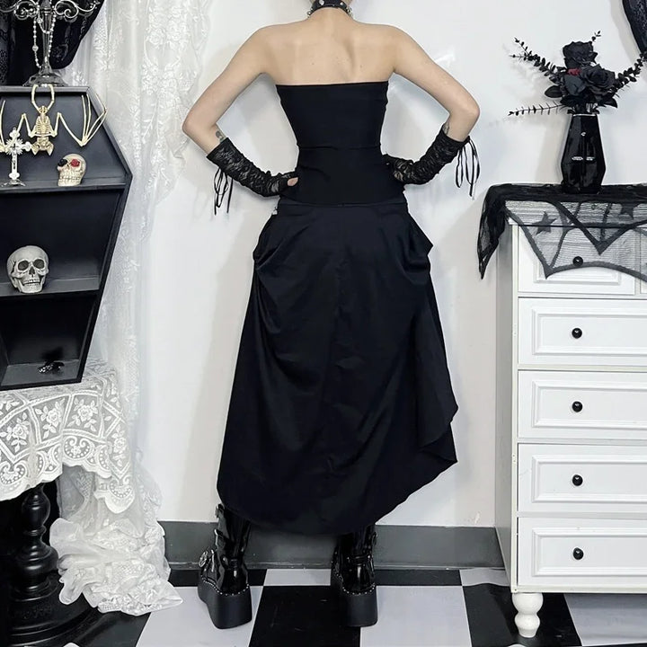 Casual Gothic Steampunk Skirt