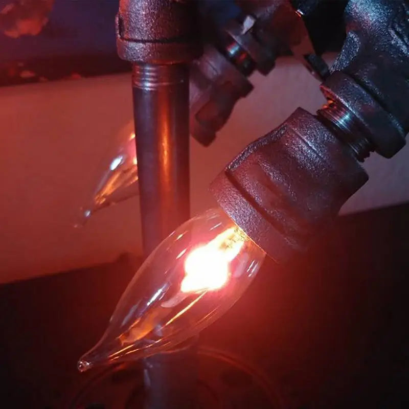 Steampunk Rocket Lamp