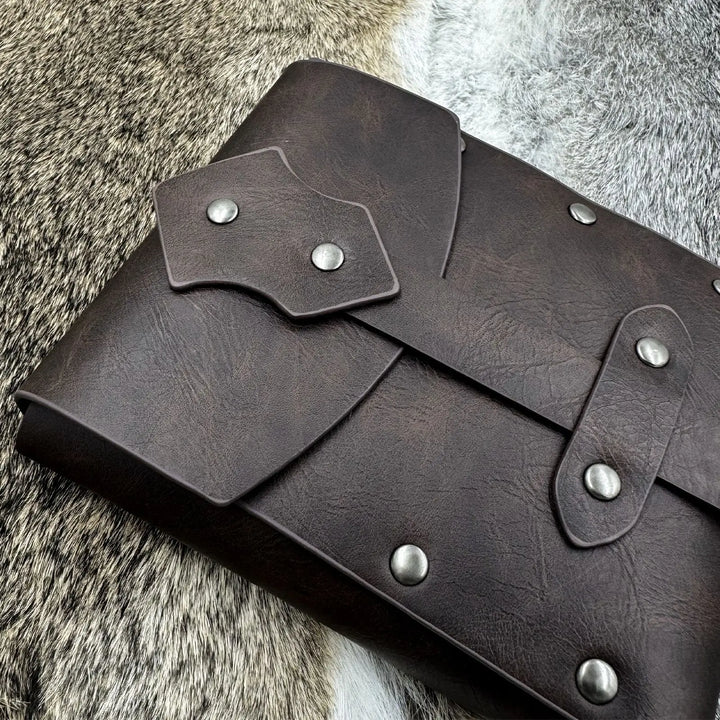 Set of Riveted Medieval Steampunk Bags elegant