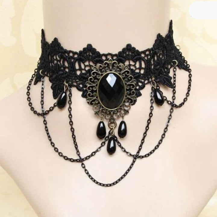 Sexy Gothic Steampunk Chain Necklace Design