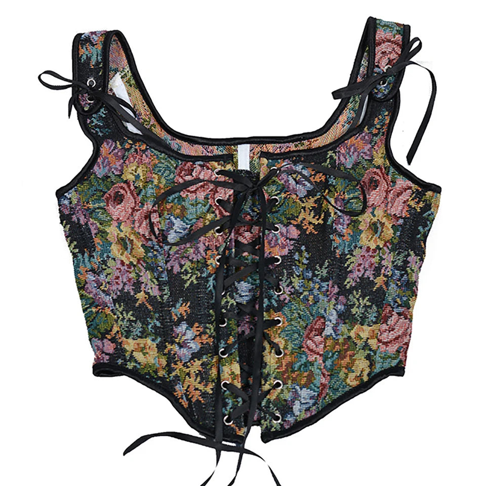Flower Victorian Corset