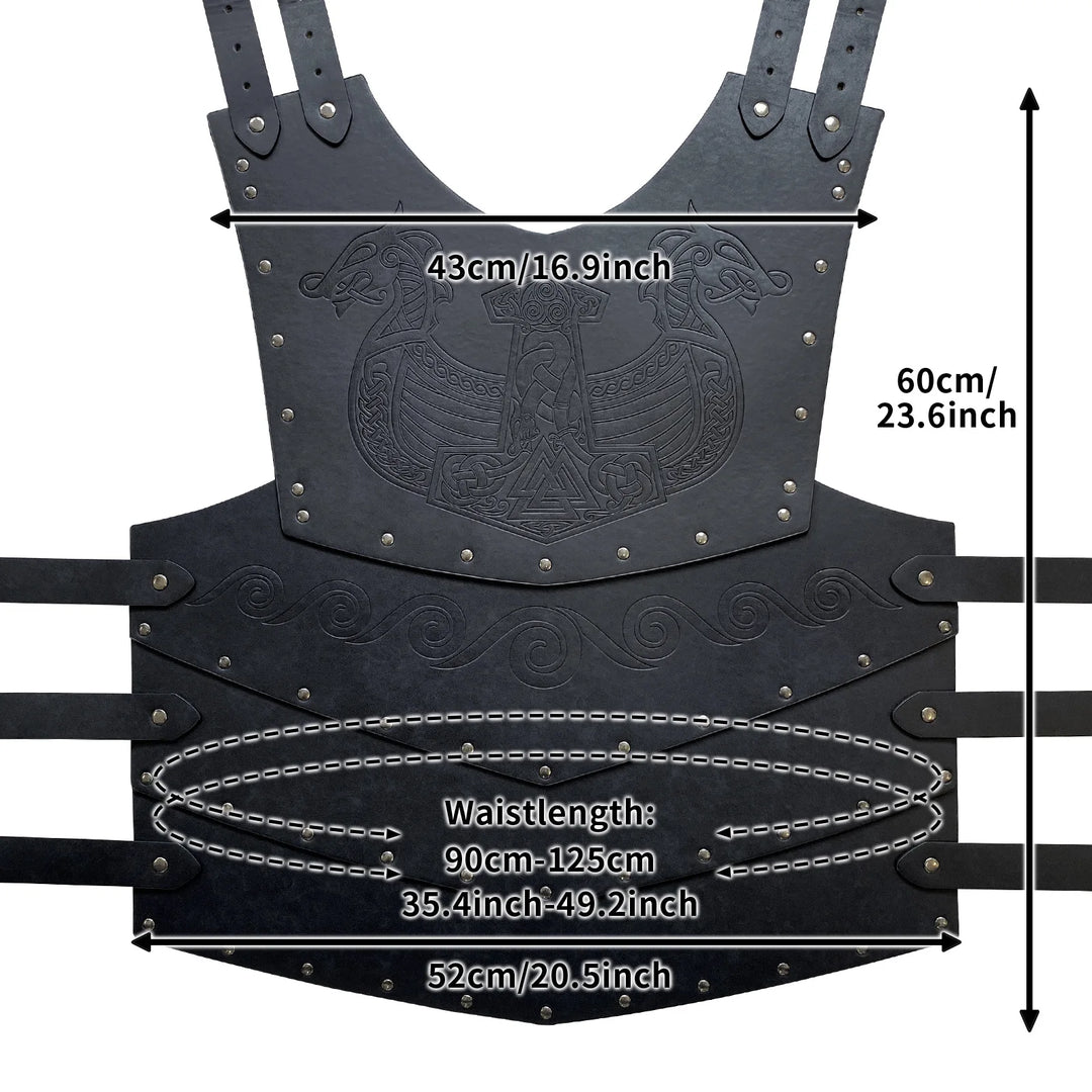 Patterned Steampunk Chest Armor