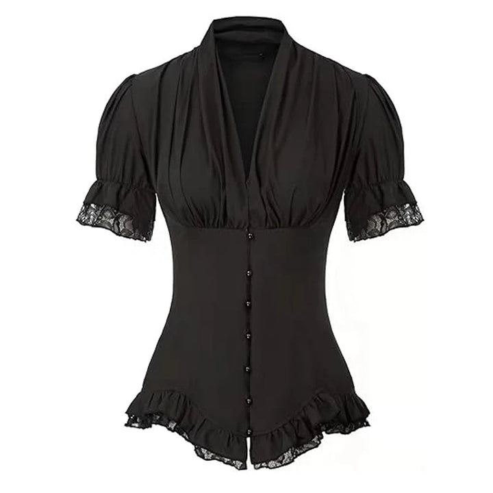 Short-Sleeved Steampunk Shirt Design