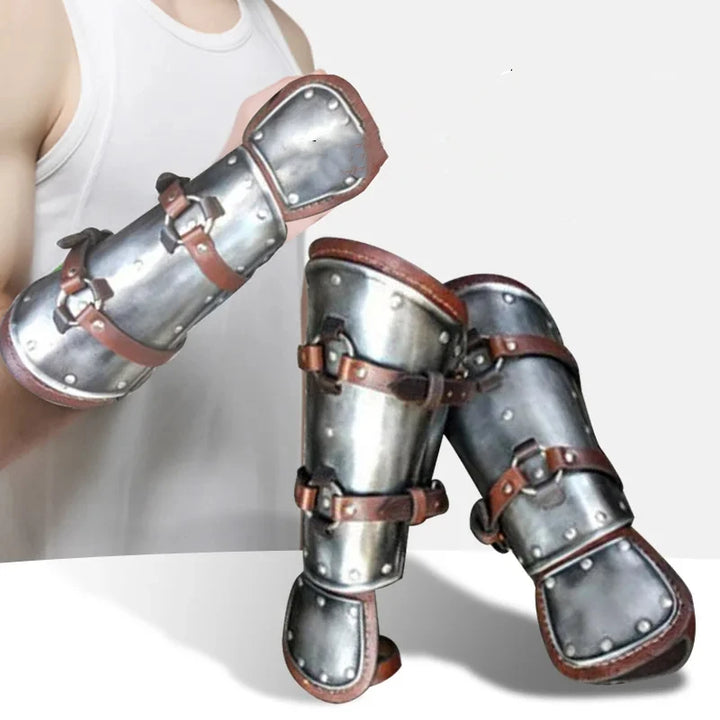 Silver Steampunk Arm Armor stylish