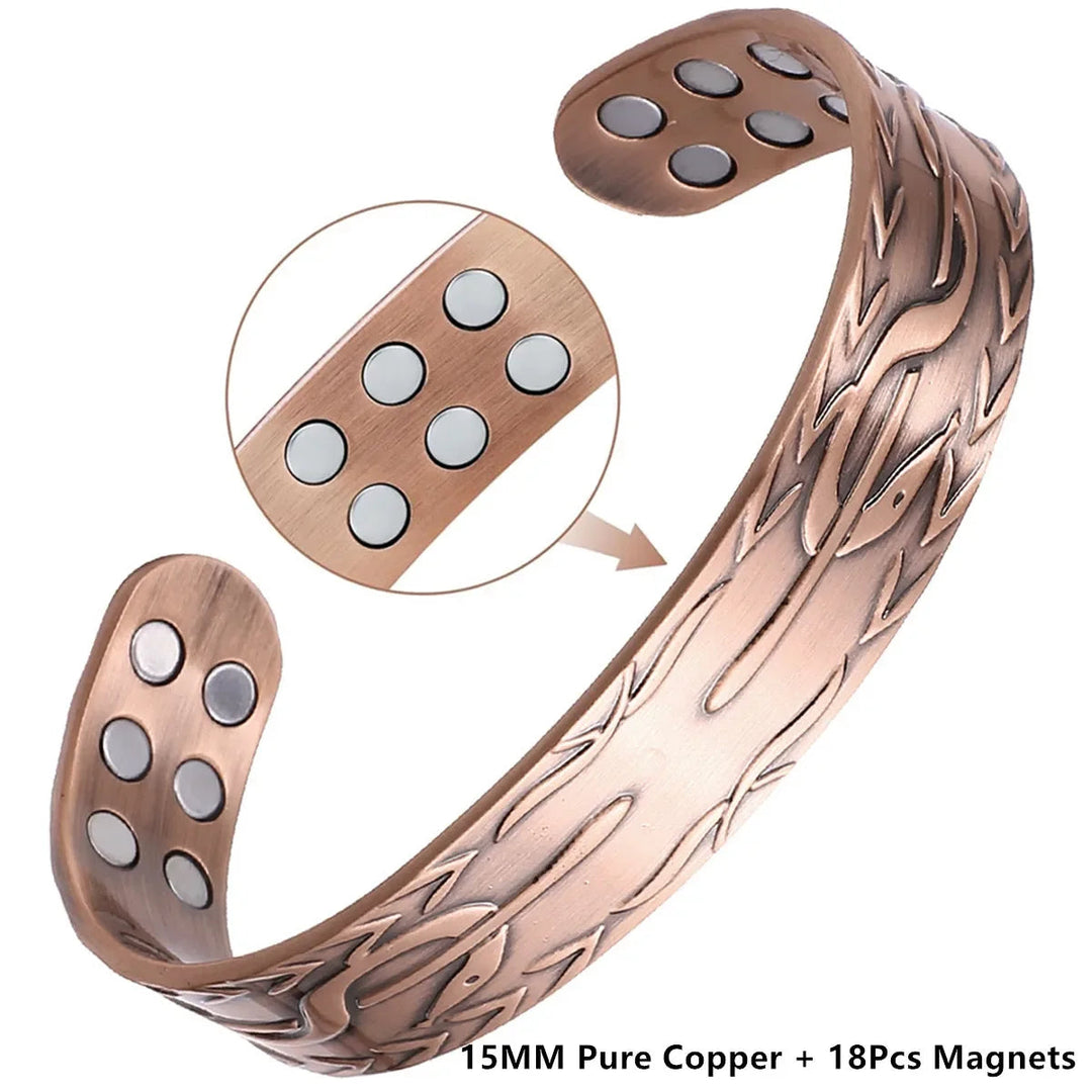 Simple Steampunk Magnetic Bracelet