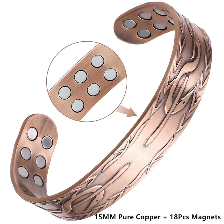 Simple Steampunk Magnetic Bracelet