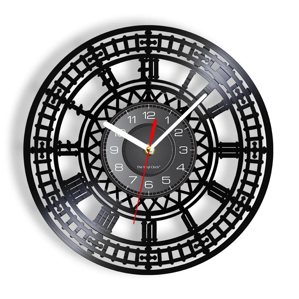 Sleek Gothic Steampunk Clock elegant