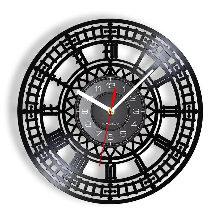 Sleek Gothic Steampunk Clock elegant