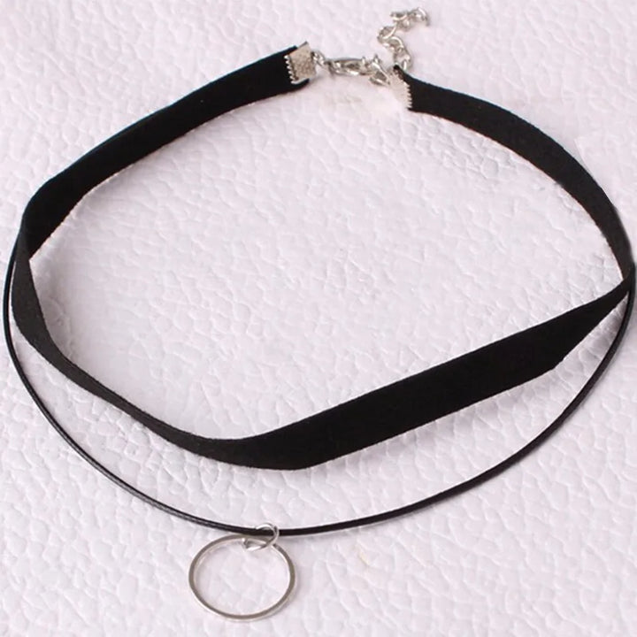 Sleek Gothic Steampunk Necklace chic